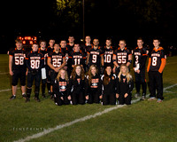 Brewer High School Football - Senior Night 2012